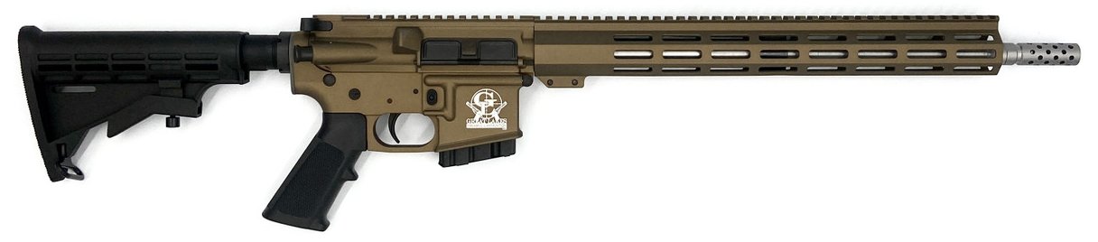 GLFA AR-15 400LEG 16 BRONZE/SS 5RD