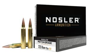 NOSLER RDF 223 REM 70GR HPBT 20/200