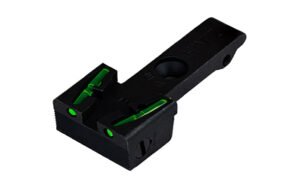 HIVIZ ADJ REAR SIGHT RUG RVLVR GR/RD