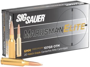 SIG AMMO 6MM CREED 107GR ELITE MATCH OTM 20/10