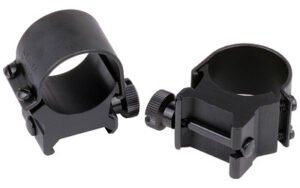 WEAVER TOP MOUNT RNGS 1" HIGH MATTE