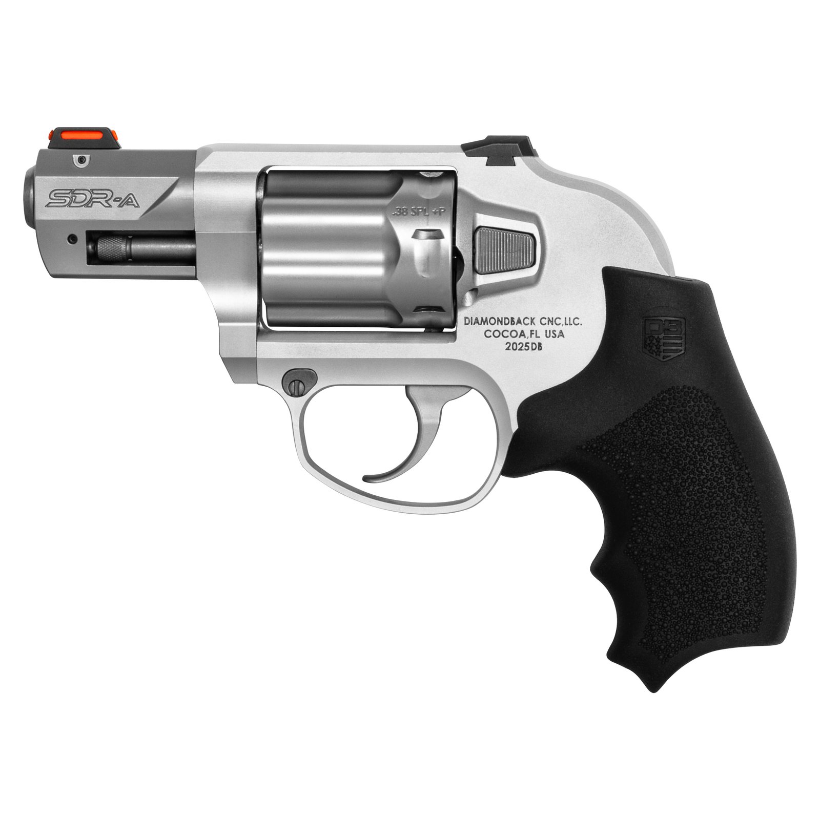 DIAMONDBACK FIREARMS SDR-A 38SPL 2" 6RD SS GLASS
