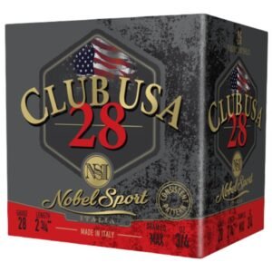 Nobel NSI 28T1 Shotshell 28 ga 2-3/4" 3/4 oz 1300 fps #7.5 25/ct