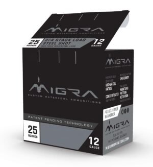 Migra Waterfowl Steel Shot Shotshells 12 ga 3" 1-1/4 oz 1430 fps #4#6 25/ct