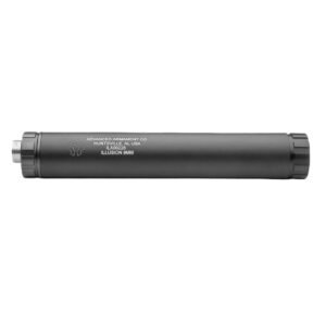 AAC Illusion 9 Direct Thread Suppressor No Piston - 9mm Luger Stainless Steel/Aluminum Black