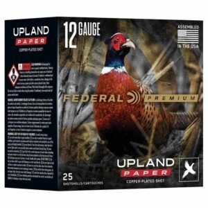 Federal Premium Upland Paper Shotshells 12ga 2-3/4" 1-1/4oz 1330 fps #6 25/ct