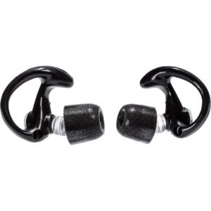 Surefire EP10 Sonic Defenders Ultra Max Full Block Ear Plugs 30 NRR Medium Black 1 Pair