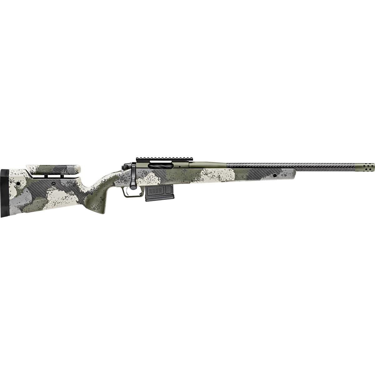 Springfield Armory Model 2020 Waypoint 6mm Creedmoor Rifle 5rd Magazine 20" Barrel Evergreen Camo Adjustable Stock