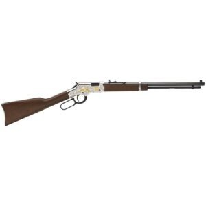 Henry Second Amendment Tribute Edition Golden Boy Rifle .22 LR 16rd Magazine 20" Barrel Walnut