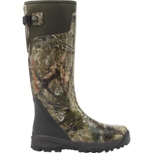 Lacrosse Alphaburly Pro 18" Boots Mossy Oak DNA Size 8
