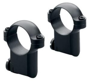Leupold 2-Piece Solid Steel Ringmounts - Ruger M77 30mm Medium Matte Black