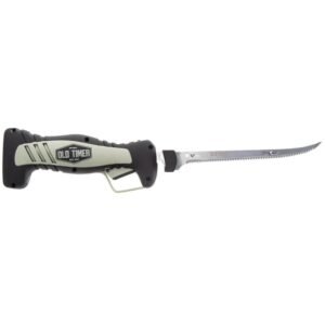 Old Timer Lithium Ion Electronic Fillet Knife 8" Blade Black