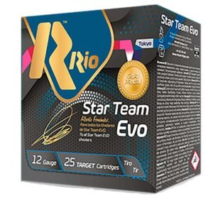 Rio Star Team Evo Spreader 32 Shotshells 12ga 2-3/4" 1-1/8oz 1250 fps #8.5 25/ct