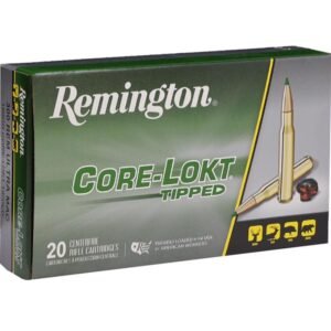 Remington Core-Lokt Tipped Rifle Ammunition 300 Rem Ultra Mag 180gr PT 3150 fps 20/ct