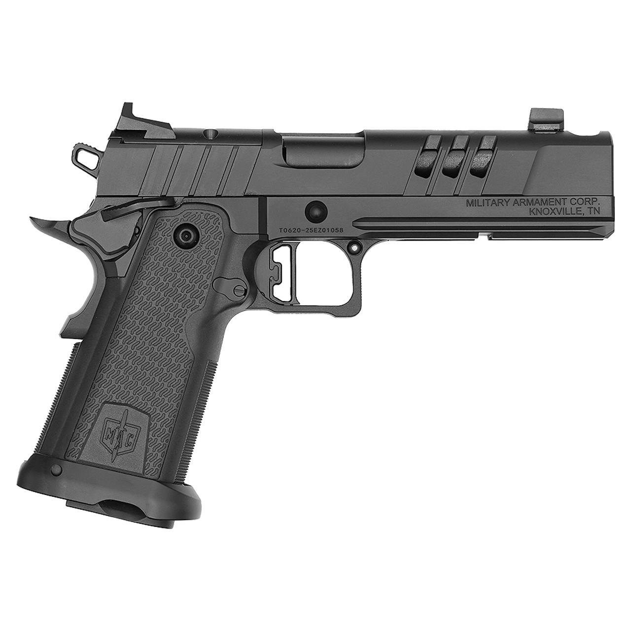 SDS MAC 9 DS-D COMP Handgun 9mm Luger 17rd Magazines(2) 5'' Barrel AOS Optic Plate Black