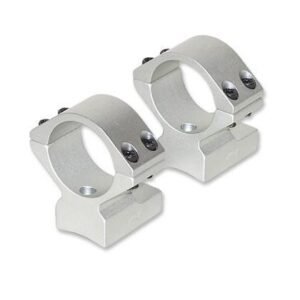 Talley Lightweight Alloy Mount Combo - Silver 1" Medium Kimber 8400