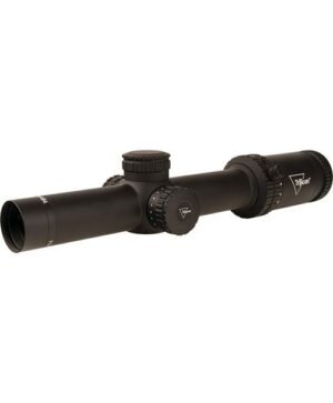 Trijicon Credo 1-6x24 (FFP) 30mm Rifle Scope w/Red MRAD Segmented Circle Low Capped Adjusters