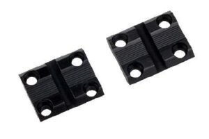 Weaver 2-Piece (Pairs) Top Mount Aluminum Scope Base - Matte - Browning X-Bolt