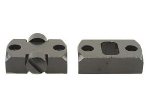 Weaver 2-Piece Grand Slam Steel Dovetail Scope Base - CVA Round Receiver Black