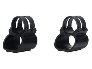 Weaver See-Thru Steel Lock Ringmount (Baseless System) - 1" Ruger 10/22 Black