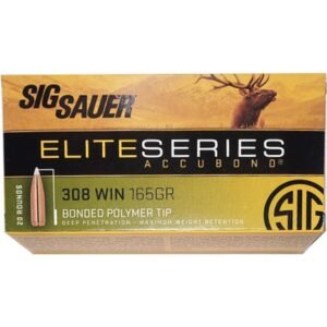 Sig Sauer Elite Accubond Hunting Ammunition .308 Win 165gr AB 20/ct