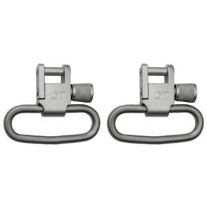 Grovtec 1.25" Locking Swivel Set Silver 2/ct
