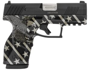 GX2 9mm 3.38" Blk/Eagle Engraved Grip  (2) 13rd