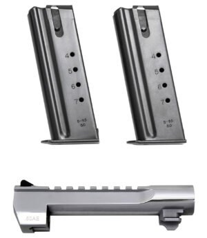 Magnum Research BMCP506PC Desert Eagle Conversion Kit 50 AE 6" Polished Chrome Steel, Fits Desert Eagle Mark XIX