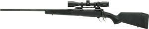 Savage Arms 57322 110 Apex Hunter XP 308 Win 4+1 20", Matte Black Metal, Synthetic Stock, Vortex Crossfire II 3-9x40mm Scope, Left Hand