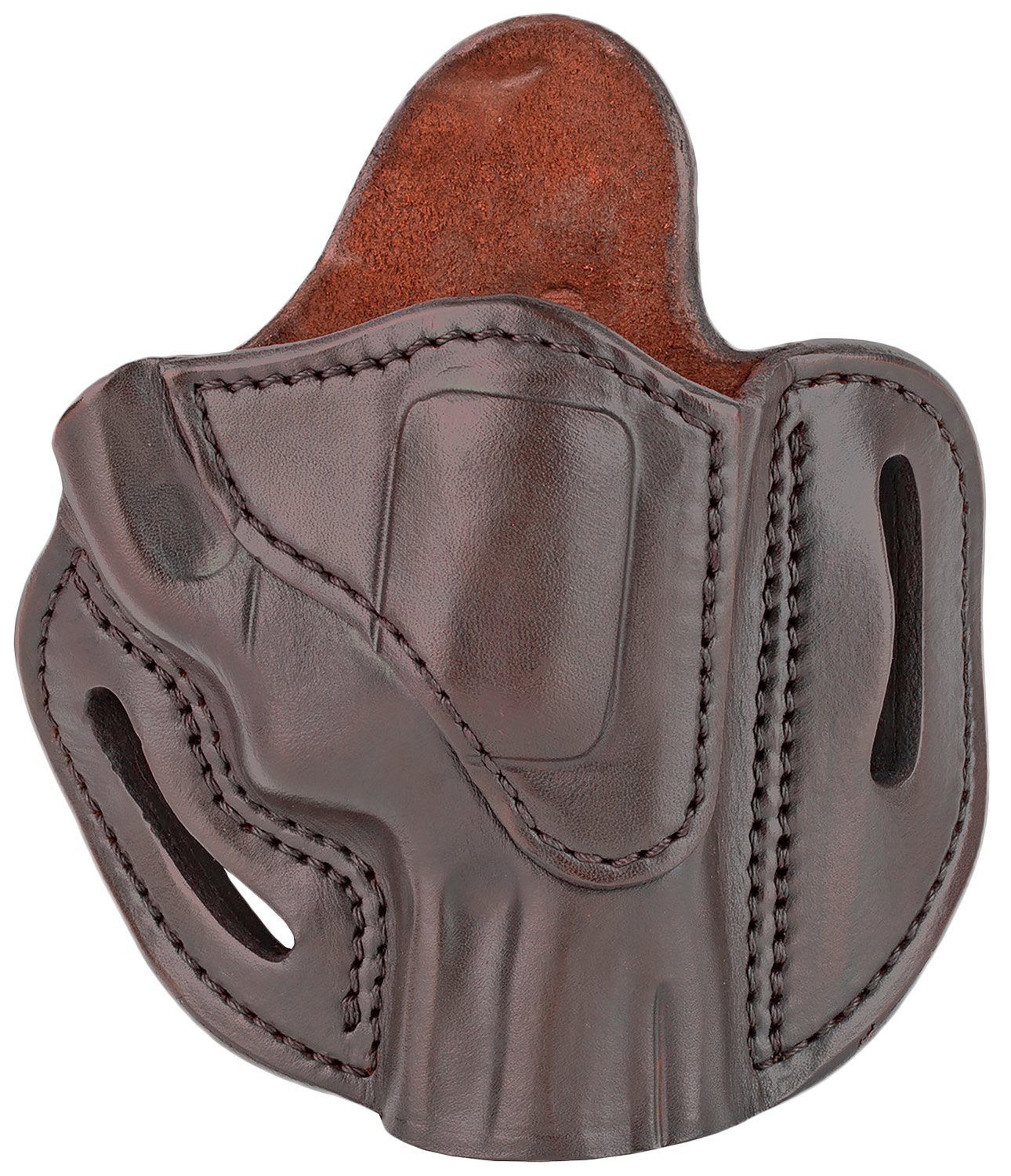 1791 Gunleather RVH2SSBRR RVH2S OWB Size 02S Signature Brown Leather Belt Slide Fits S&W K Frame Right Hand