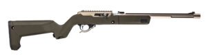 Magpul MAG808-ODG X-22 Backpacker Stock OD Green Synthetic for Ruger 10/22 Takedown