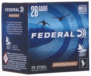 Federal WF2836 Speed-Shok  28Gauge 2.75" 5/8oz 6Shot 25 Per Box/10 Case