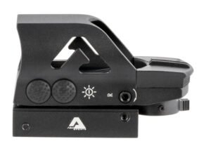 Aim Sports RT506C Full-Size Reflex Sight  Matte Black 1x34mm Red/Green Multi Reticle
