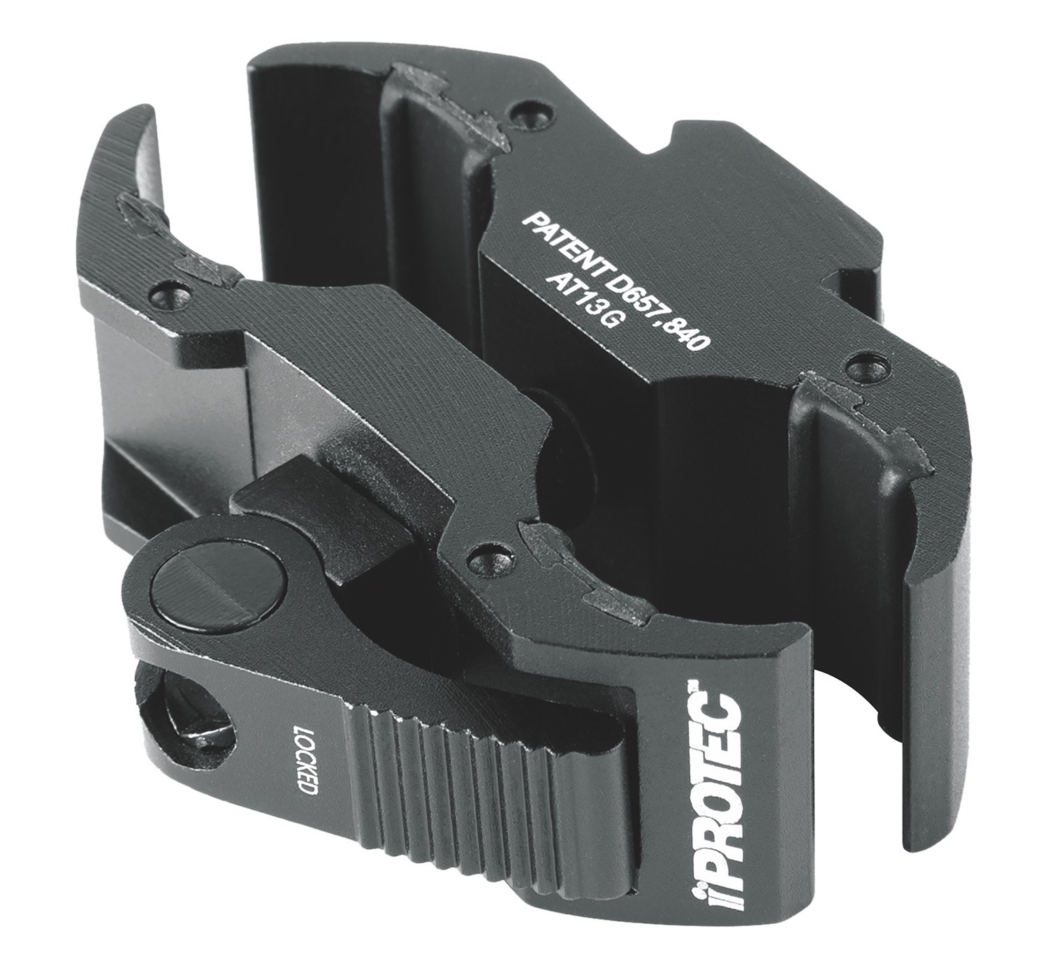 iProtec 6108 Universal Long Gun Mount Black Anodized