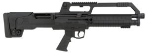 Escort HEBA12180001 BullTac SA 12 Gauge Semi-Auto 3" 5+1 18" Black Stainless Steel Barrel, Black Aluminum/Polymer Receiver w/Picatinny Rail, Black Bullpup Synthetic Stock, Black Grip