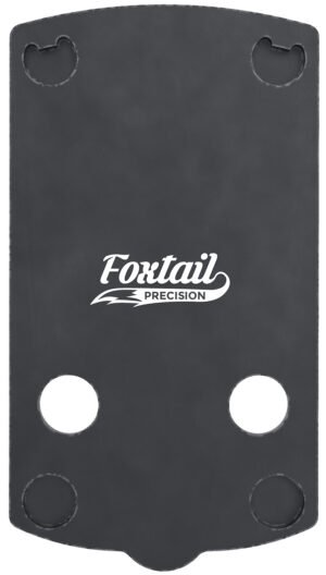 Foxtail Precision 100009 Red Dot Adapter Plate for Optics-Ready Pistol Black Anodized Glock 43X/48 MOS Springfield Armory OSP
