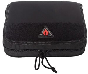 Advance Warrior Solutions SPC10 Single Pistol Case 10" Long Black Durable Soft Fabric Compatible w/ Most Standard Sized Pistols