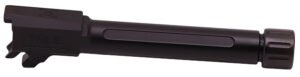True Precision Inc TPP365FBXTBL  Sig 9mm Luger Threaded Black Nitride Stainless Steel, Fits Sig P365 Fuse