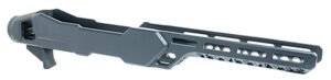 Timber Creek Outdoors ERC1022BL Enforcer Rifle Chassis Black Aluminum Fits Ruger 10/22 Compatible w/ MSR Buffer Tubes