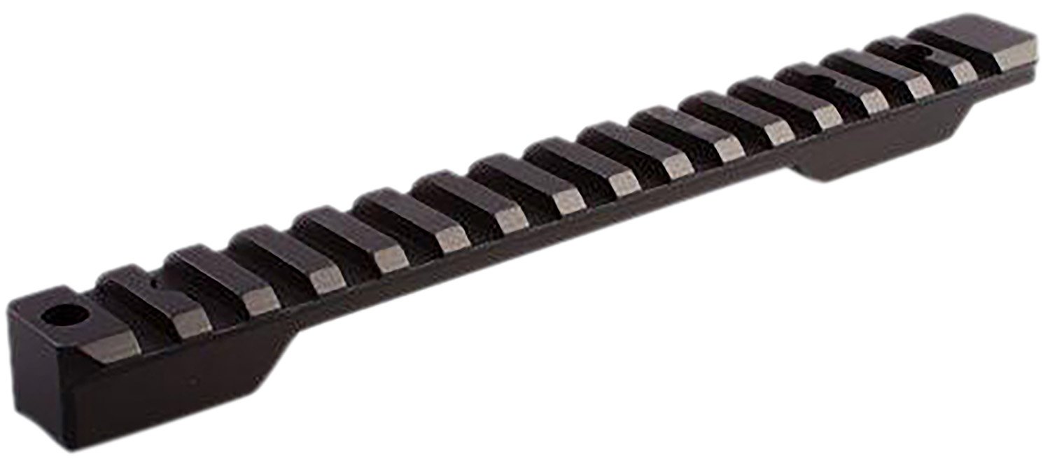 Talley PL0258763 Picatinny Rail Black Hardcoat Anodized Aluminum Fierce Edge/Fury Long Action 0 MOA