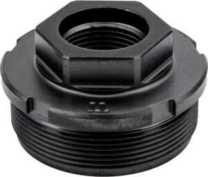 Kgm Suppressors A-DTA-T-3  Direct Thread Adapter Fits 3/4"x24 Titanium Nitride Black