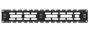 Leapers TLUMA03 ARCA Rail 6 Slot M-LOK  Matte Black Anodized Aluminum 9.40" Long M-LOK Mount