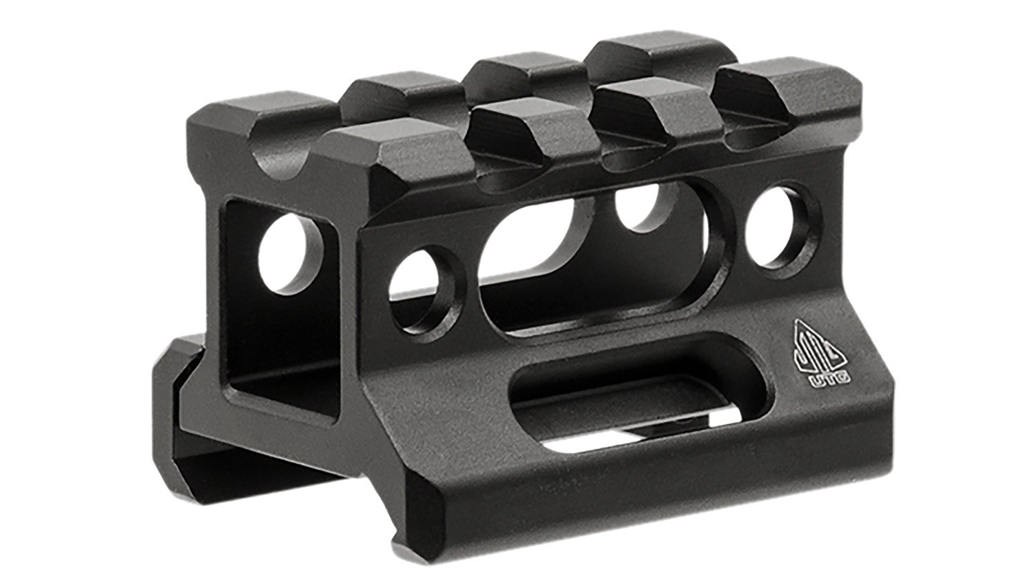Leapers MTRSX8S Picatinny Riser Matte Black Anodized Aluminum Picatinny Mount
