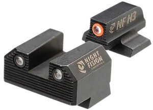 Night Fision CNK029187250OGZG Mete SF Stealth Orange Tritium Rear Black Frame Fits Canik