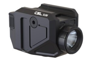 Viridian 9300049 C5L Slim C Series Black Glock 43X/48 MOS 550 Lumens Green Laser 25 Yards Day/1 Mile Night Beam Rail Mount