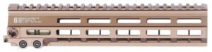 Geissele Automatics 051657S Super Modular Rail MK8 DDC Aluminum 10.50" Long
