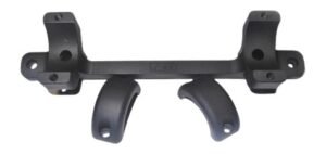 DNZ X97500   Black Aluminum 30mm Tube Medium Rings