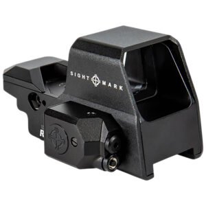 Sightmark SM26033R Ultra Shot R-Spec Black 1x 33x24mm, Illuminated Green/Red Multi Reticle/Red Laser Picatinny Rail Mount
