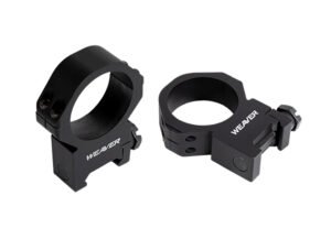 Weaver Mounts 99522 Precision Tactical  Black Aluminum 30mm Tube High