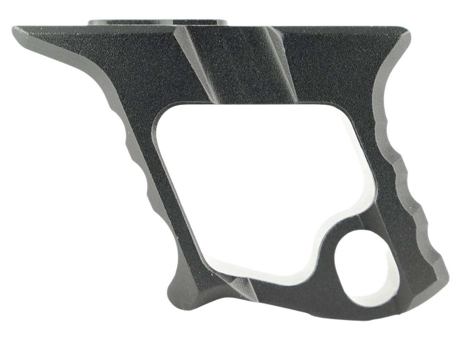 Tyrant CNC TD772BLKM1 Handstop Halo Black Aluminum Fits AR15